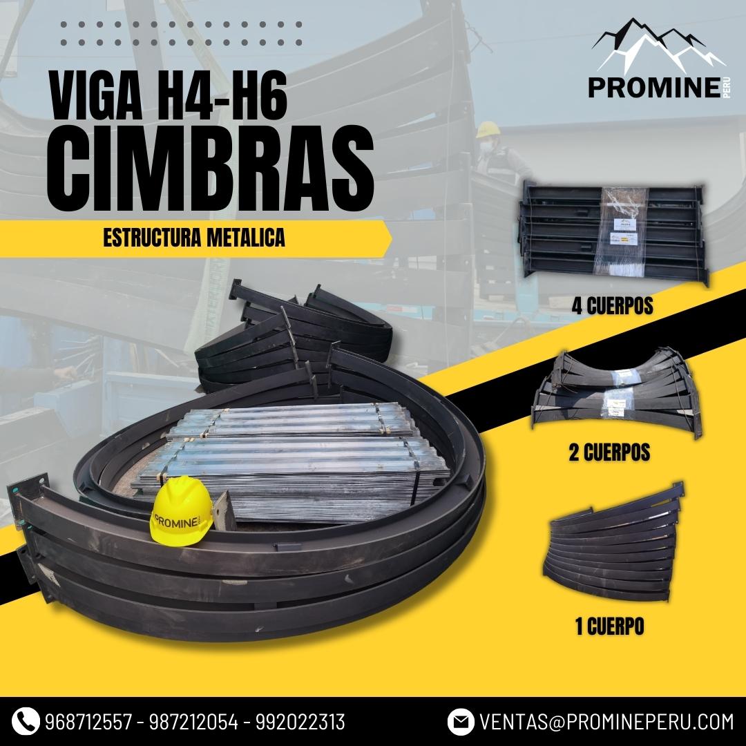 VIGAS H4-H5 ESTRUCTURA METALICA CIMBRAS